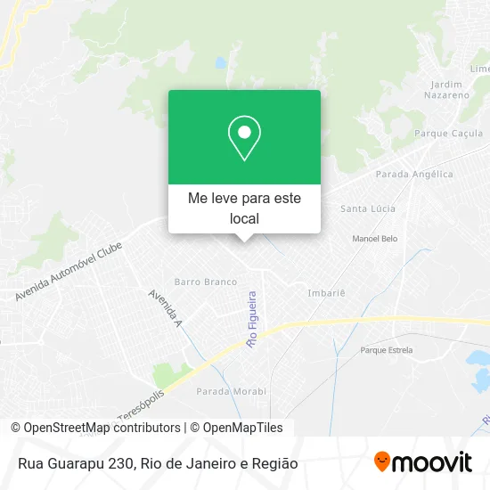 Rua Guarapu 230 mapa