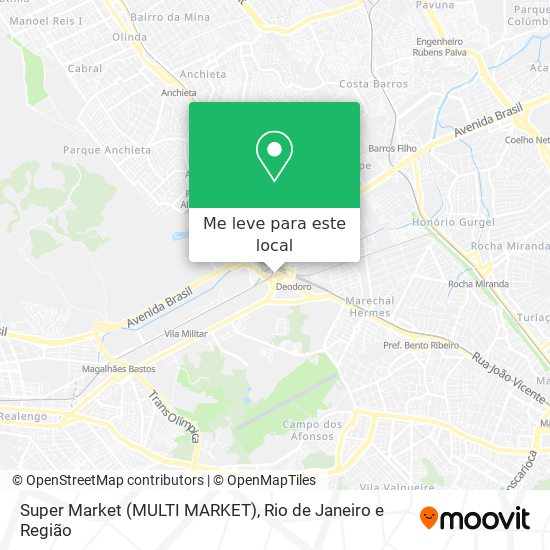 Super Market (MULTI MARKET) mapa