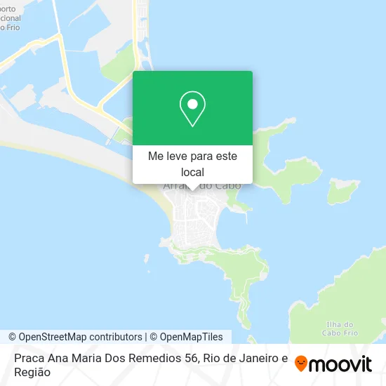 Praca Ana Maria Dos Remedios 56 mapa