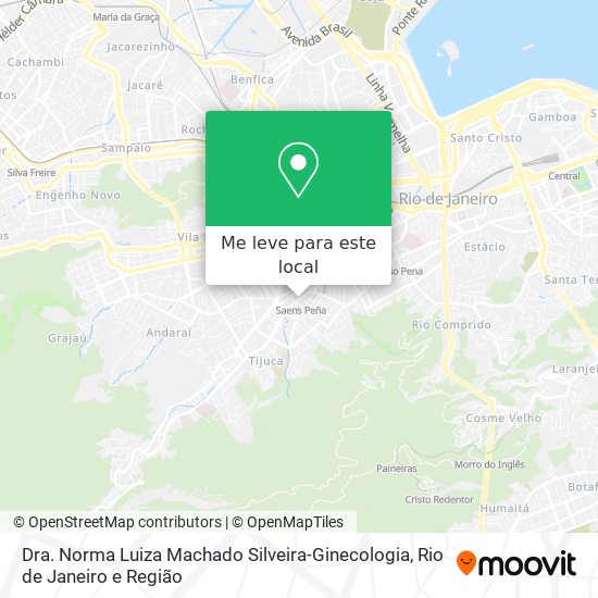 Dra. Norma Luiza Machado Silveira-Ginecologia mapa