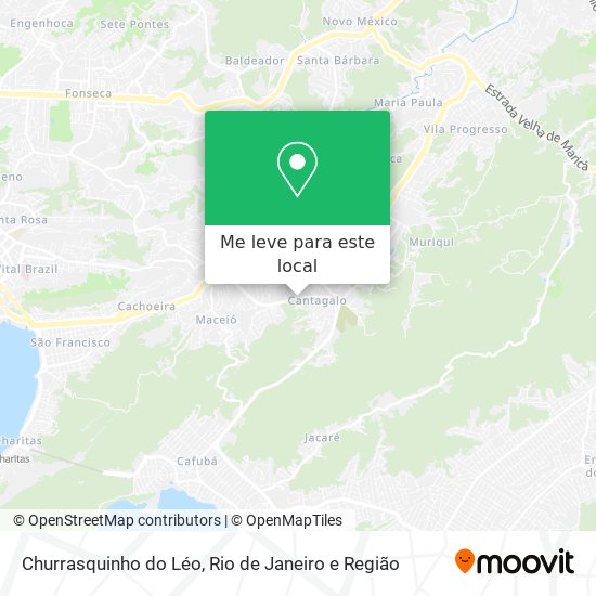 Churrasquinho do Léo mapa