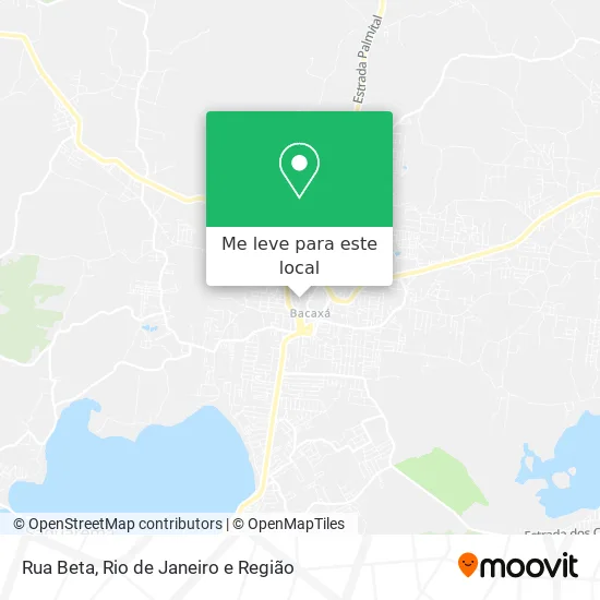 Rua Beta mapa