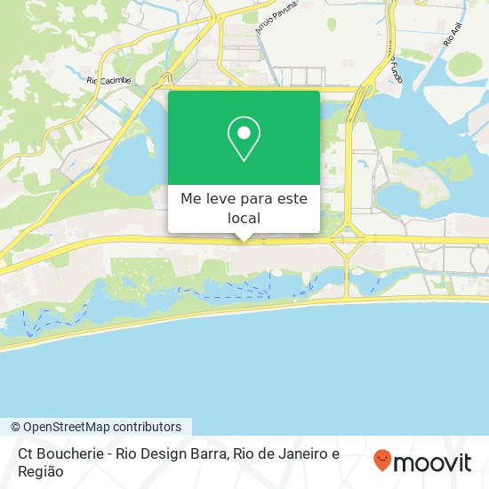 Ct Boucherie - Rio Design Barra mapa