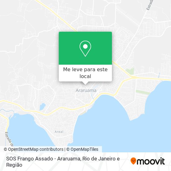 SOS Frango Assado - Araruama mapa