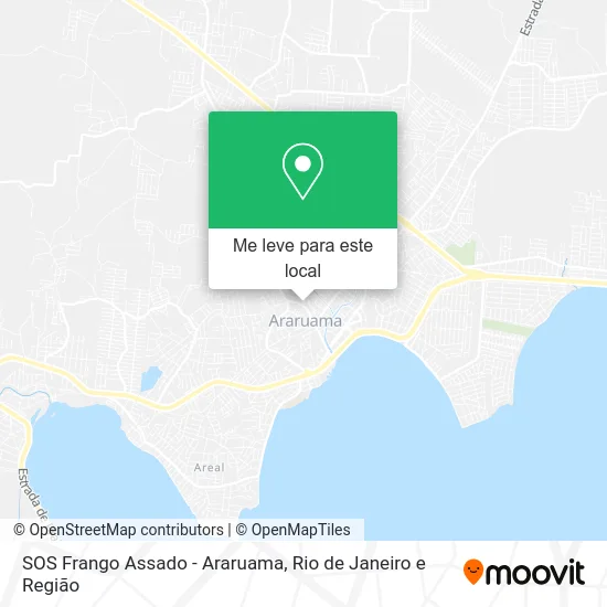 SOS Frango Assado - Araruama mapa