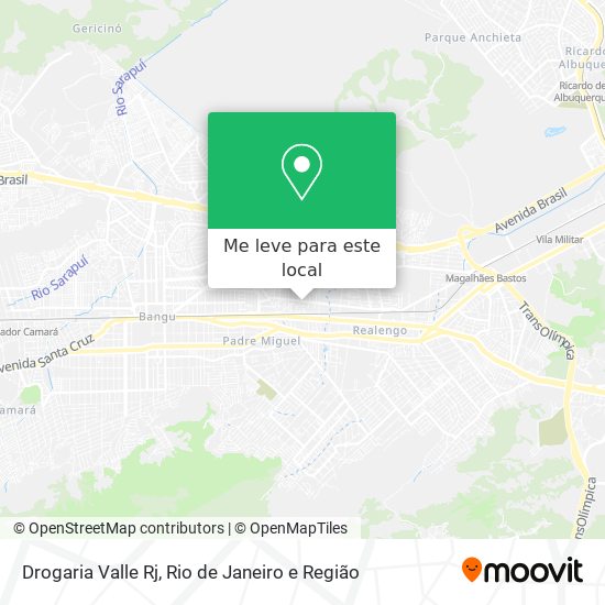 Drogaria Valle Rj mapa