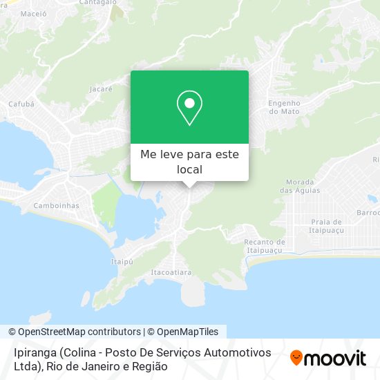 Ipiranga (Colina - Posto De Serviços Automotivos Ltda) mapa