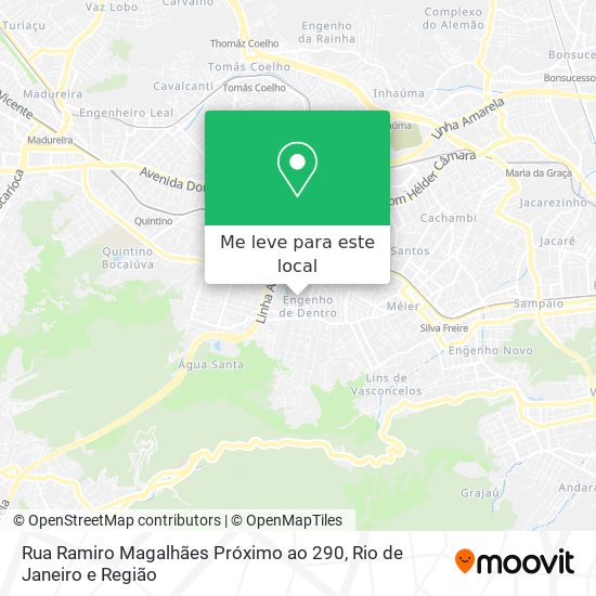 Rua Ramiro Magalhães Próximo ao 290 mapa