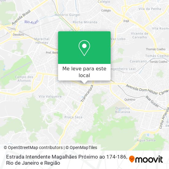 Estrada Intendente Magalhães Próximo ao 174-186 mapa