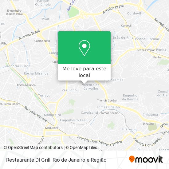 Restaurante Dl Grill mapa