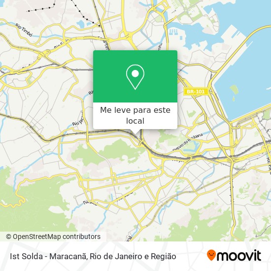 Ist Solda - Maracanã mapa