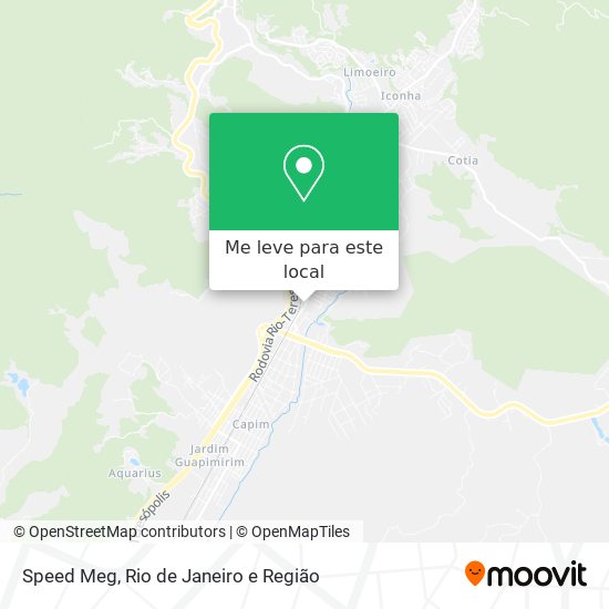 Speed Meg mapa