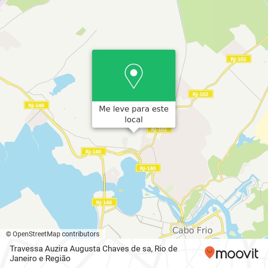 Travessa Auzira Augusta Chaves de sa mapa