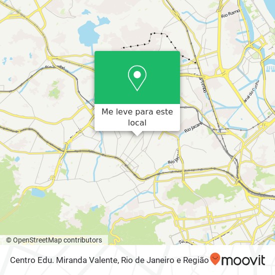Centro Edu. Miranda Valente mapa