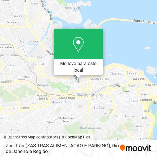 Zás Trás (ZAS TRAS ALIMENTACAO E PARKING) mapa