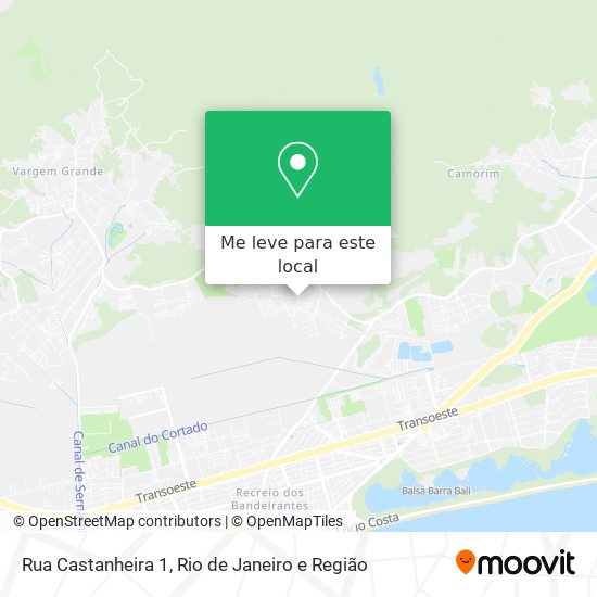 Rua Castanheira 1 mapa