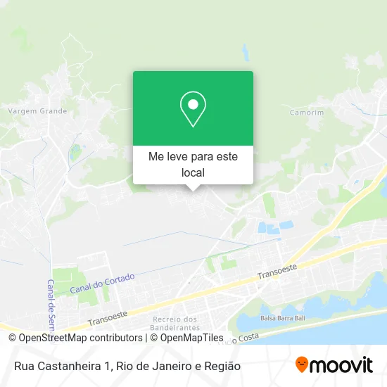 Rua Castanheira 1 mapa