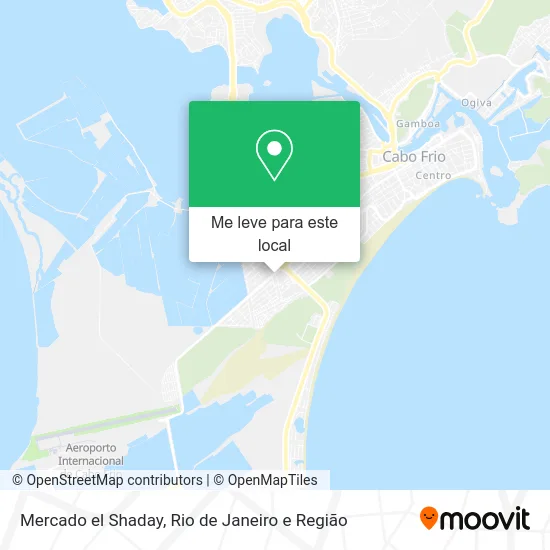 Mercado el Shaday mapa