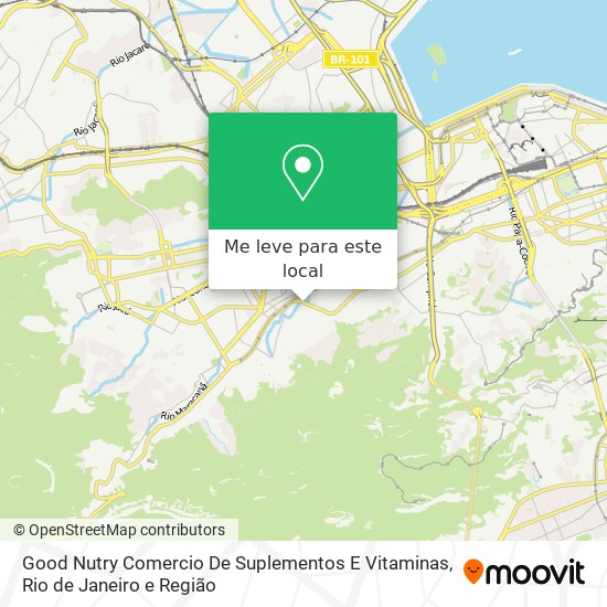 Good Nutry Comercio De Suplementos E Vitaminas mapa