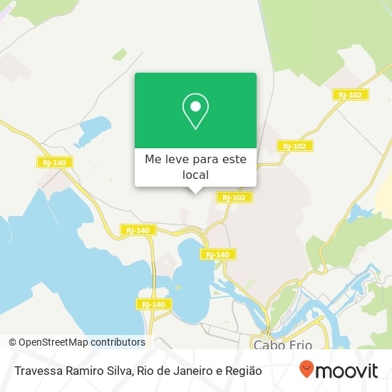 Travessa Ramiro Silva mapa