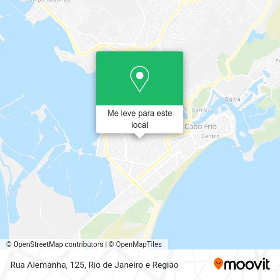 Rua Alemanha, 125 mapa