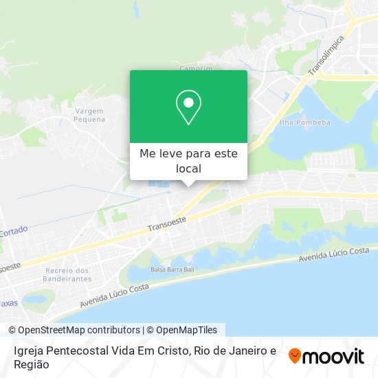Igreja Pentecostal Vida Em Cristo mapa