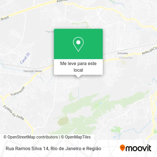 Rua Ramos Silva 14 mapa