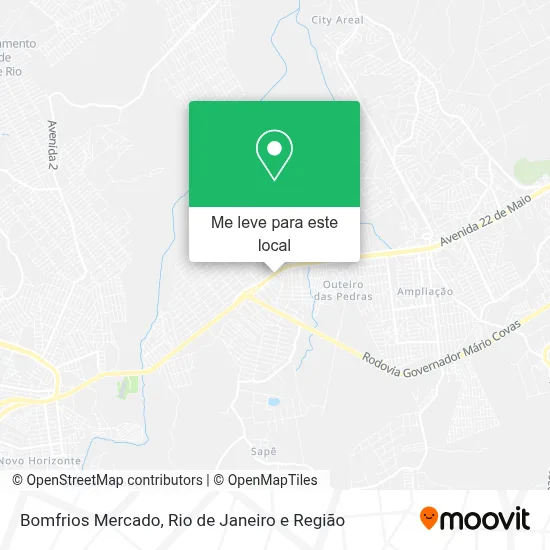 Bomfrios Mercado mapa