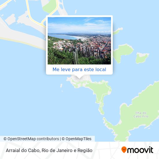 Arraial do Cabo mapa