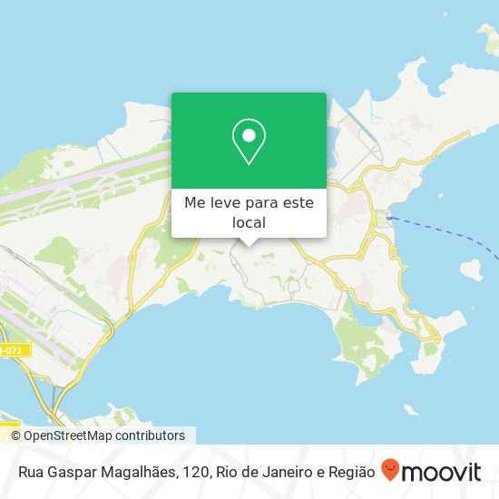 Rua Gaspar Magalhães, 120 mapa