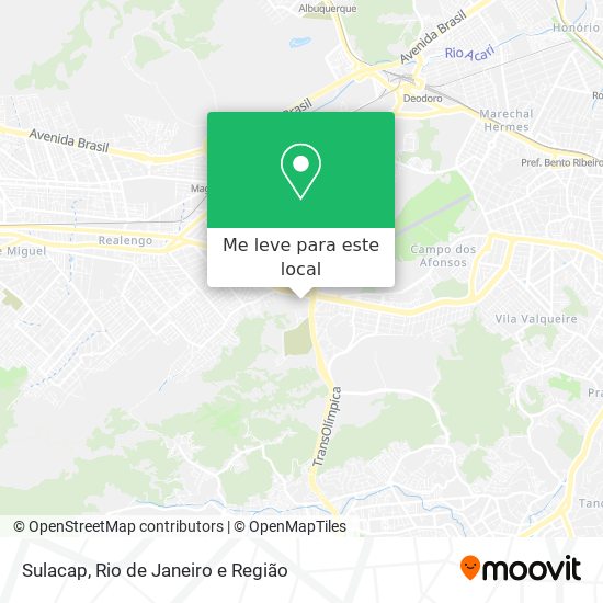 Sulacap mapa