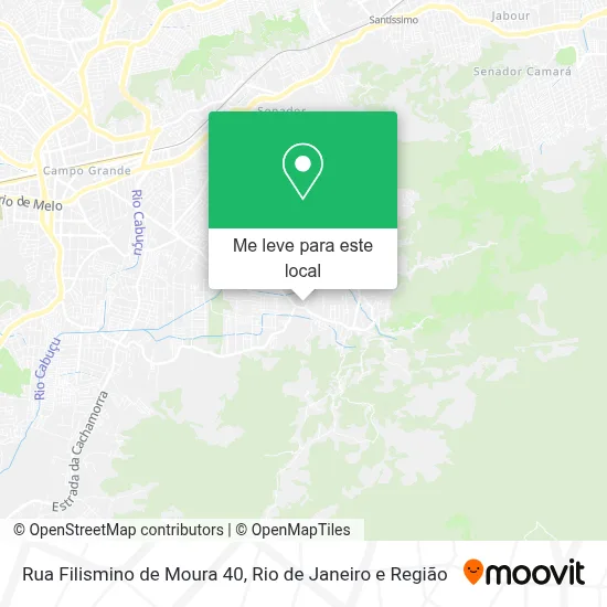 Rua Filismino de Moura 40 mapa