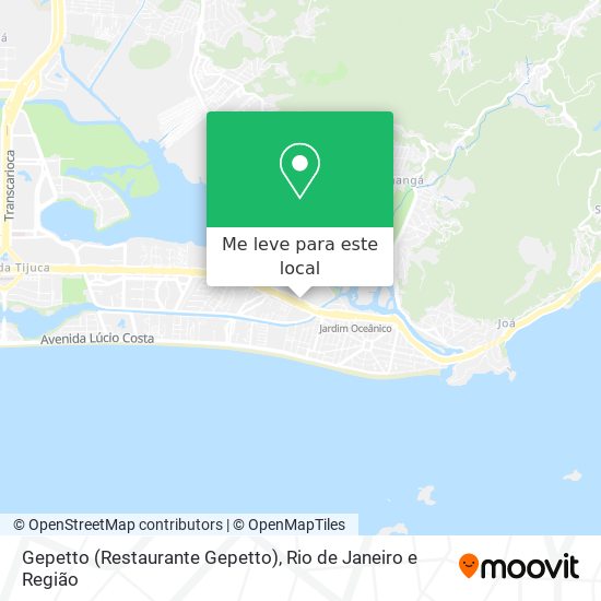 Gepetto (Restaurante Gepetto) mapa