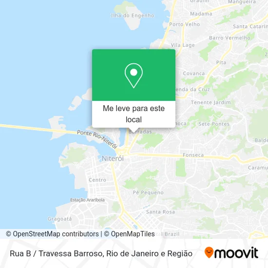 Rua B / Travessa Barroso mapa