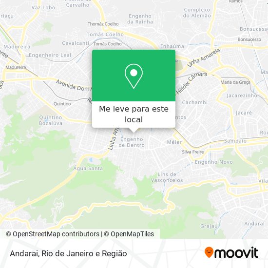 Andarai mapa