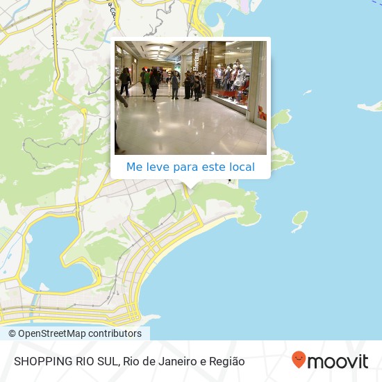 SHOPPING RIO SUL mapa