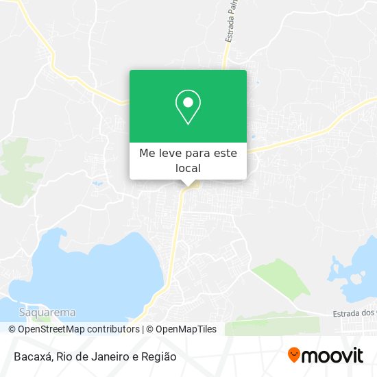 Bacaxá mapa