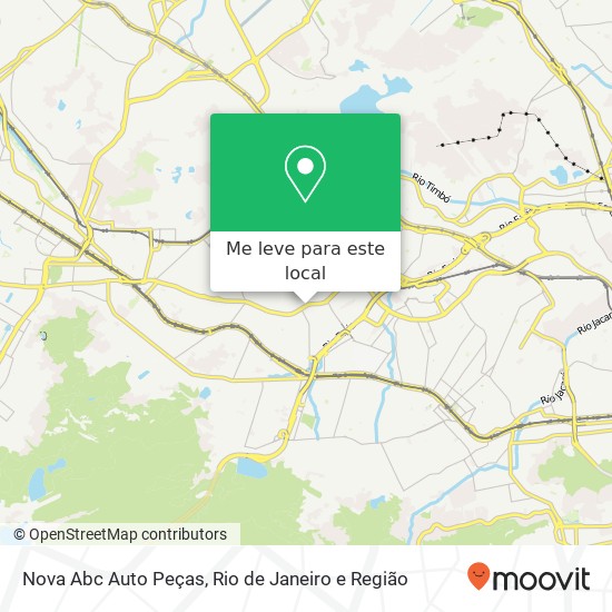 Nova Abc Auto Peças mapa