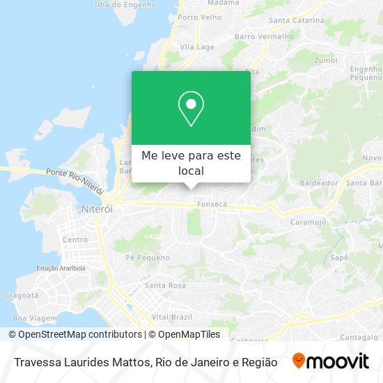 Travessa Laurides Mattos mapa