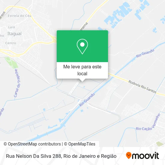 Rua Nelson Da Silva 288 mapa