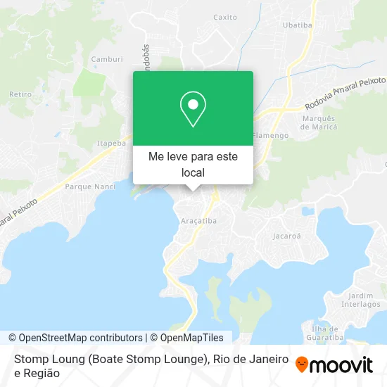 Stomp Loung (Boate Stomp Lounge) mapa