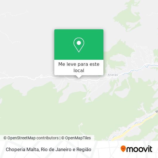 Choperia Malta mapa