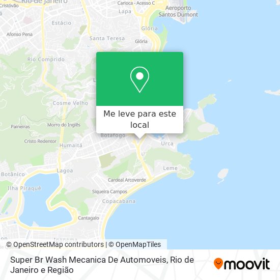 Super Br Wash Mecanica De Automoveis mapa