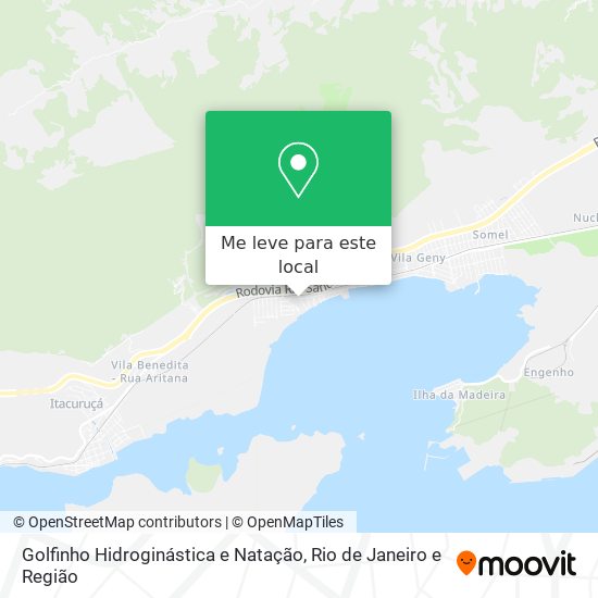 Golfinho Hidroginástica e Natação mapa