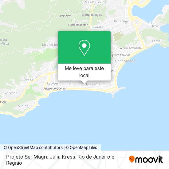 Projeto Ser Magra Julia Kress mapa