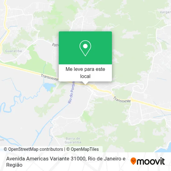 Avenida Americas Variante 31000 mapa