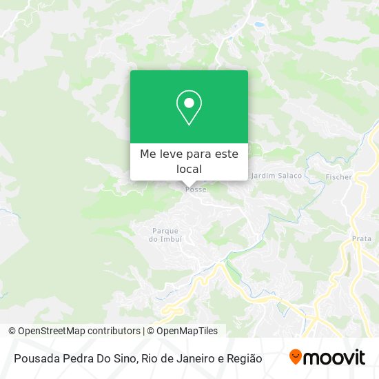 Pousada Pedra Do Sino mapa