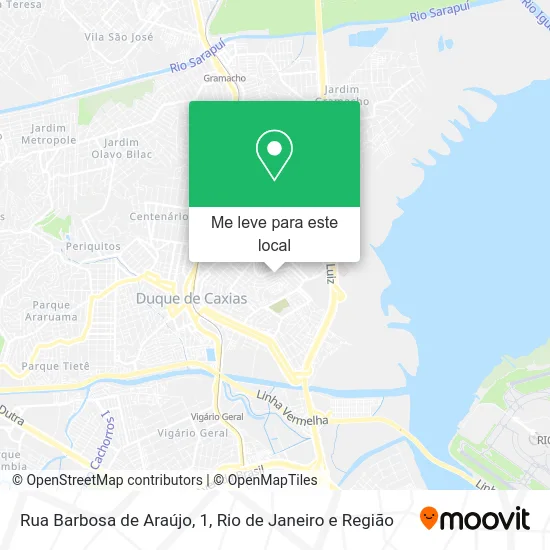 Rua Barbosa de Araújo, 1 mapa