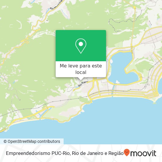 Empreendedorismo PUC-Rio mapa
