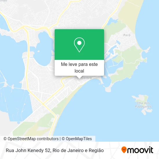 Rua John Kenedy 52 mapa